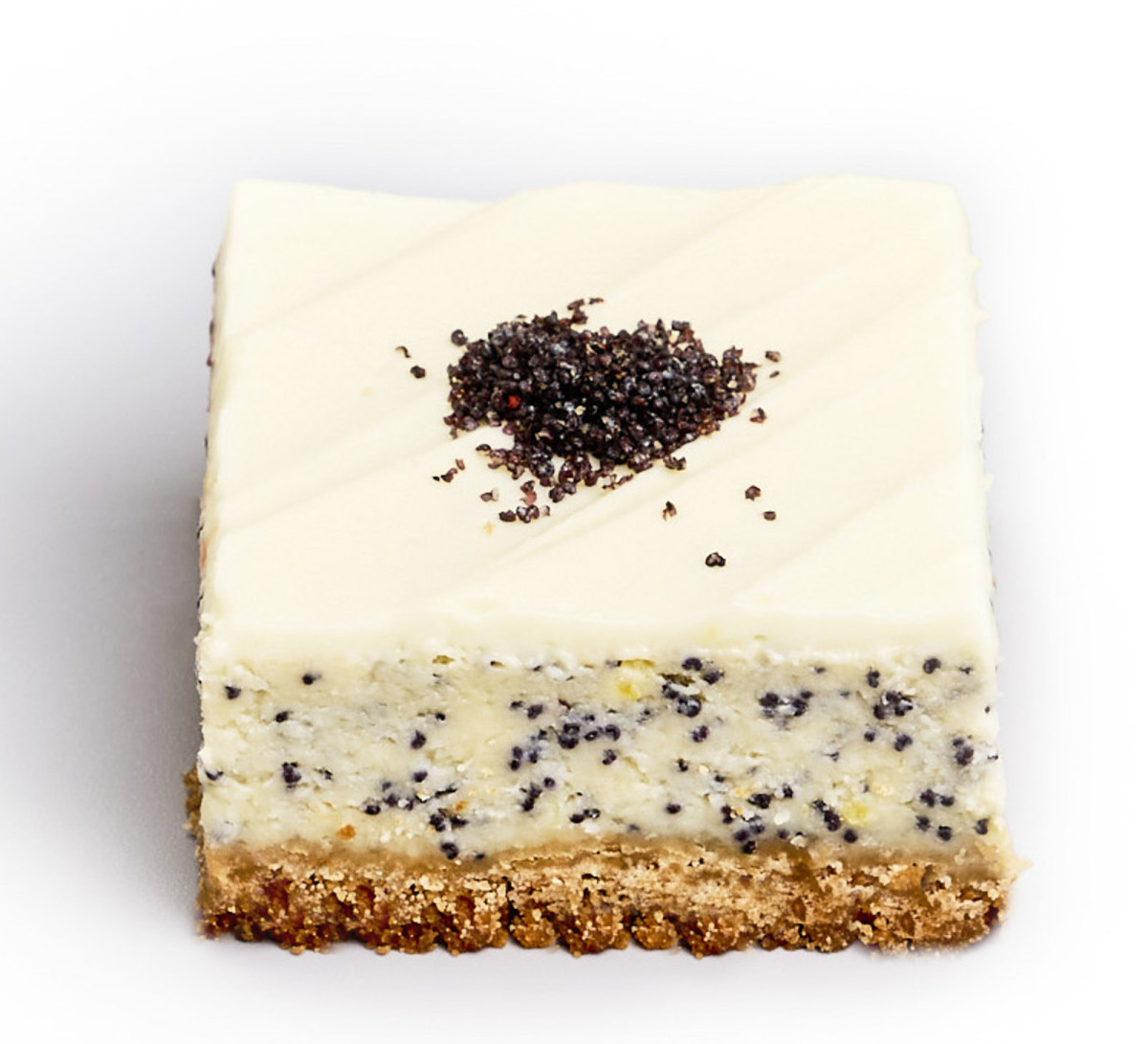 Kocka makový cheesecake - 2